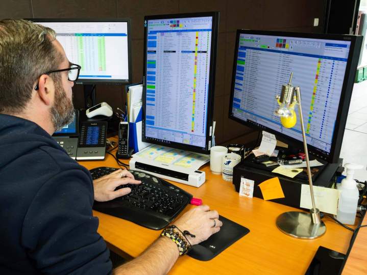 Centre opérationnel ambulance Cerisé